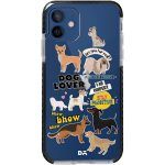 Fur Babies Clear Stride Case Cover for Apple iPhone 12 mini and Apple iPhone 12 with great design and shock proof | Klippik | Online Shopping | Kuwait UAE Saudi