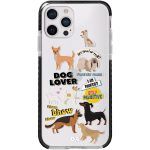 Fur Babies Clear Stride Case Cover for Apple iPhone 12 Pro and Apple iPhone 12 Pro Max with great design and shock proof | Klippik | Online Shopping | Kuwait UAE Saudi