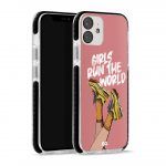 Girls Run The World Queen Stride Case Cover for Apple iPhone 12 mini and Apple iPhone 12 with great design and shock proof | Klippik | Online Shopping | Kuwait UAE Saudi