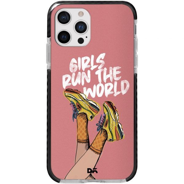 Girls Run The World Queen Stride Case Cover for Apple iPhone 12 Pro and Apple iPhone 12 Pro Max with great design and shock proof | Klippik | Online Shopping | Kuwait UAE Saudi