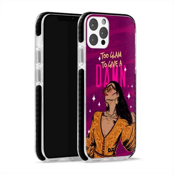 Too Glam Damn Queen Stride Case Cover for Apple iPhone 12 Pro and Apple iPhone 12 Pro Max with great design and shock proof | Klippik | Online Shopping | Kuwait UAE Saudi
