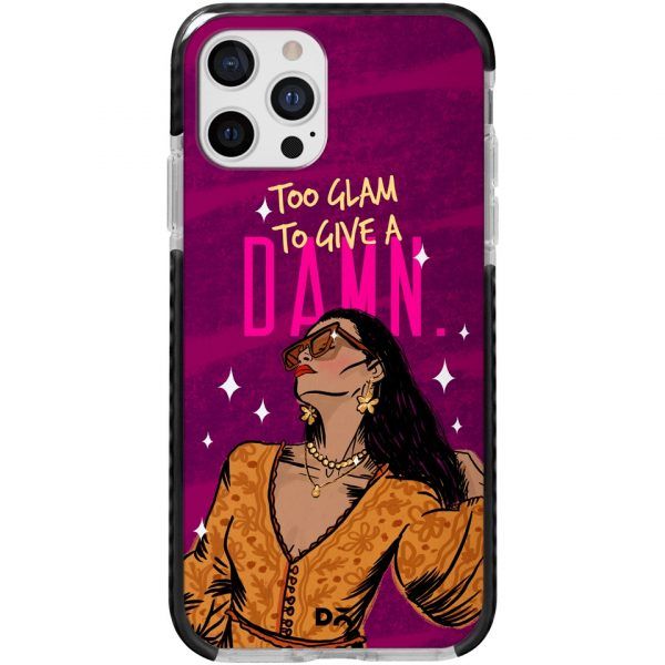 Too Glam Damn Queen Stride Case Cover for Apple iPhone 12 Pro and Apple iPhone 12 Pro Max with great design and shock proof | Klippik | Online Shopping | Kuwait UAE Saudi