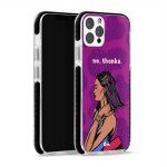 No Thanks Queen Stride Case Cover for Apple iPhone 12 Pro and Apple iPhone 12 Pro Max with great design and shock proof | Klippik | Online Shopping | Kuwait UAE Saudi