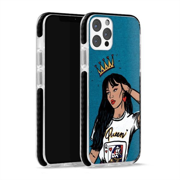 Queen Babe Stride Case Cover for Apple iPhone 12 Pro and Apple iPhone 12 Pro Max with great design and shock proof | Klippik | Online Shopping | Kuwait UAE Saudi
