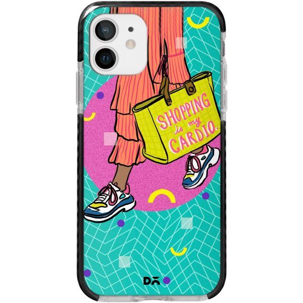 Shopping is Cardio Queen Stride Case Cover for Apple iPhone 12 mini and Apple iPhone 12 with great design and shock proof | Klippik | Online Shopping | Kuwait UAE Saudi