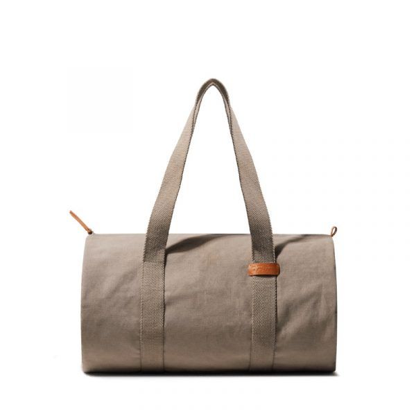 Khaki Beige Swing Duffle Bag | Klippik | Best Duffle Bags | Online Shopping | Kuwait UAE Saudi