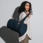 Midnight Blue Swing Duffle Bag | Klippik | Best Duffle Bags | Online Shopping | Kuwait UAE Saudi