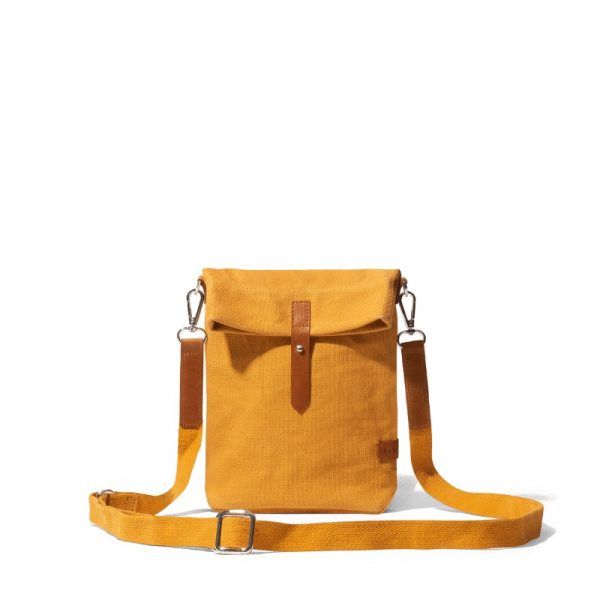 Mustard Yellow Scout Crossbody Bag | Klippik | Best Scout Crossbody Bags | Online Shopping | Kuwait UAE Saudi