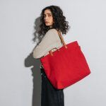 Crimson Red Buoy Tote Bag | Klippik | Best Tote Bags | Online Shopping | Kuwait UAE Saudi