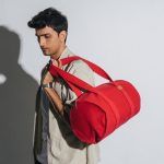 Crimson Red Swing Duffle Bag | Klippik | Best Duffle Bags | Online Shopping | Kuwait UAE Saudi