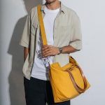 Mustard Yellow Buoy Tote Bag | Klippik | Best Tote Bags | Online Shopping | Kuwait UAE Saudi