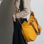 Mustard Yellow Buoy Tote Bag | Klippik | Best Tote Bags | Online Shopping | Kuwait UAE Saudi