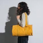 Mustard Yellow Swing Duffle Bag | Klippik | Best Duffle Bags | Online Shopping | Kuwait UAE Saudi