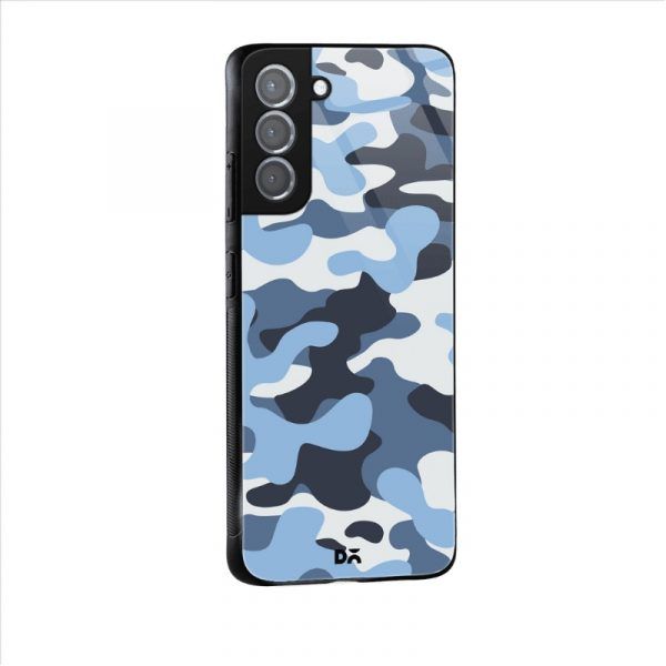 Camouflage Aquatic Glass Case for Samsung Galaxy S21 | S21 Plus | KlippiK Kuwait UAE Saudi Online Shopping