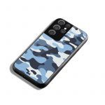 Camouflage Aquatic Glass Case for Samsung Galaxy S21 Ultra | KlippiK Kuwait UAE Saudi Online Shopping