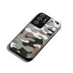 Camouflage Army Glass Case for Samsung Galaxy S21 Ultra | KlippiK Kuwait UAE Saudi Online Shopping