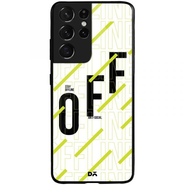 Stay Offline Case for Samsung Galaxy S21 Ultra | KlippiK Kuwait UAE Saudi Online Shopping