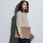 Amazing Beige Khakhi Canvas sleeves for your laptop, iPads, MacBooks, Tablets | Buy Online |KlippiK Kuwait UAE Saudi