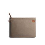 Amazing Beige Khakhi Canvas sleeves for your laptop, iPads, MacBooks, Tablets | Buy Online |KlippiK Kuwait UAE Saudi