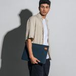 Amazing Blue Canvas sleeves for your laptop, iPads, MacBooks, Tablets | Buy Online |KlippiK Kuwait UAE Saudi