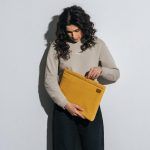 Amazing yellow Canvas sleeves for your laptop, iPads, MacBooks, Tablets | Buy Online |KlippiK Kuwait UAE Saudi