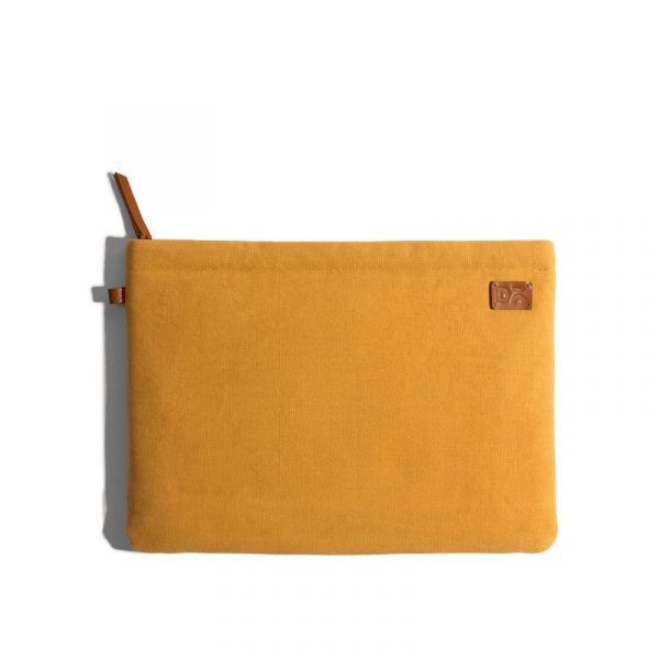 Amazing yellow Canvas sleeves for your laptop, iPads, MacBooks, Tablets | Buy Online |KlippiK Kuwait UAE Saudi