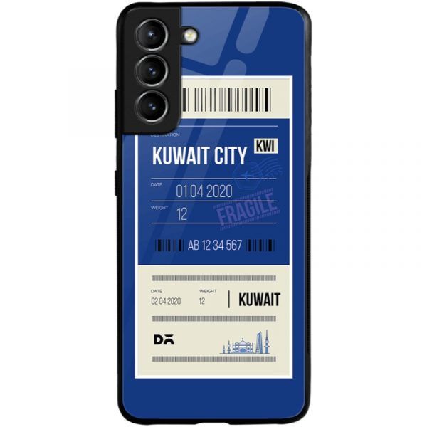 Kuwait City City Tag for Samsung Galaxy S21 | S21 Plus . Best cases at KlippiK Online Shopping Kuwait UAE Saudi