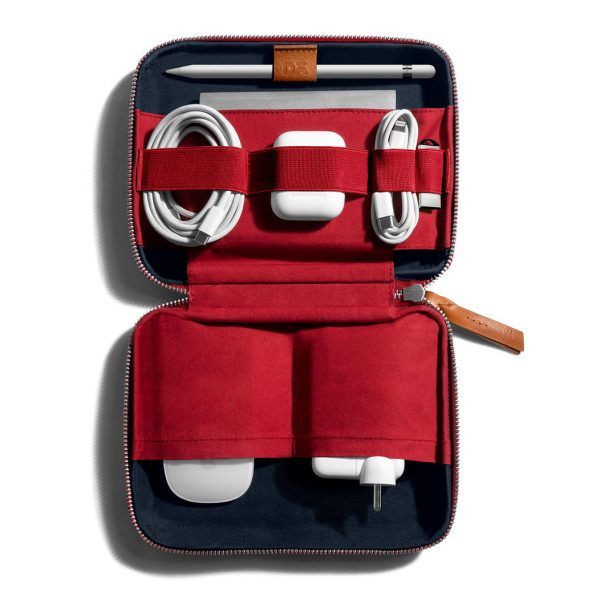 Get Marshal Large Tech Kit Organiser - Red | Online Shopping Kuwait UAE Saudi KlippiK