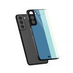 Light Blue Vertical Lines case cover for Samsung Galaxy S21 | S21 Plus. Best cases at KlippiK Online Shopping Kuwait UAE Saudi