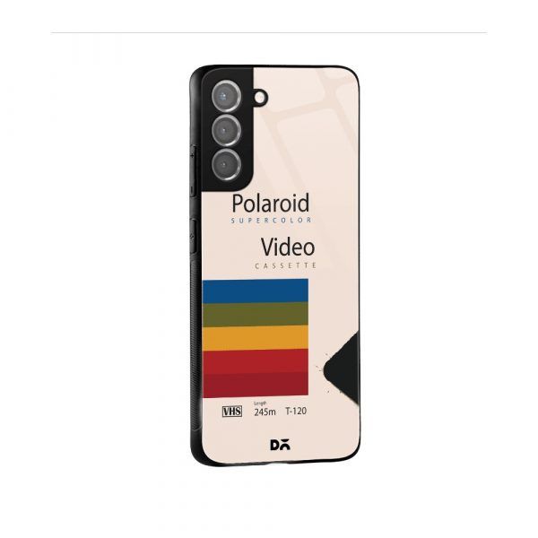 Polaroid VHS case cover for Samsung Galaxy S21 | S21 Plus . Best cases at KlippiK Online Shopping Kuwait UAE Saudi