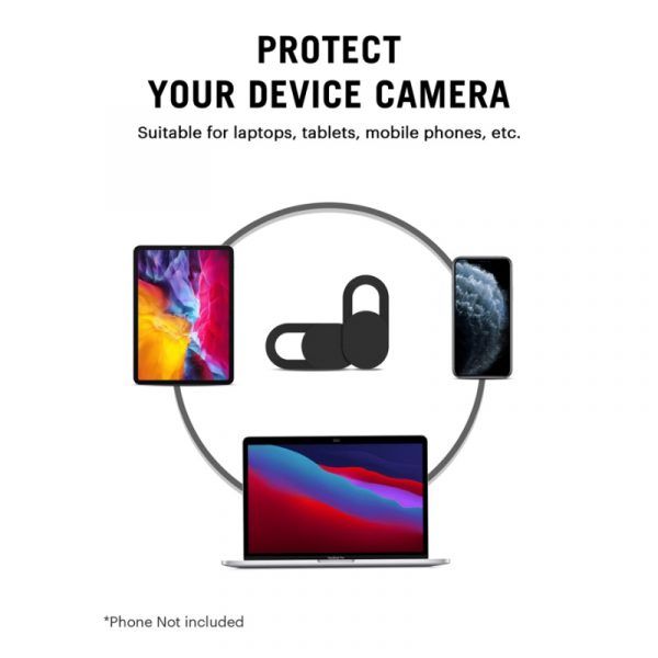CamSafe Webcam Cover - Set of 3 | KlippiK Kuwait UAE Saudi | Shop Online