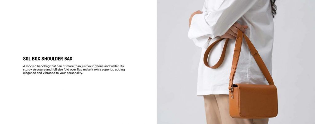 Sol Box Shoulder Bag - Black 1 Black - Sol Box Shoulder Bag | Online Shopping | KlippiK Kuwait UAE Saudi