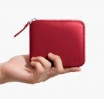 Get Amazing Vegan Zip Wallet for women - Crimson Red | Online Shopping | Klippik Kuwait UAE Saudi