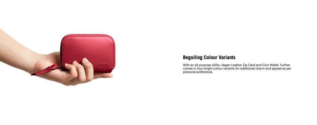 Get Amazing Vegan Leather Zipper Slim Card & Coin Wallet and more only at KlippiK.com Online Shopping Kuwait UAE Saudi