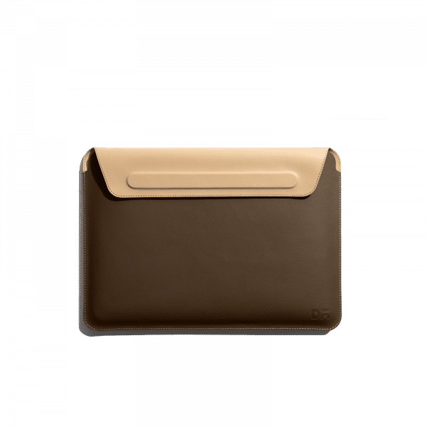 Walnut Brown SnapOn Envelope Sleeve For Macbook Pro | Online Shopping | Klippik.com | Kuwait UAE Saudi