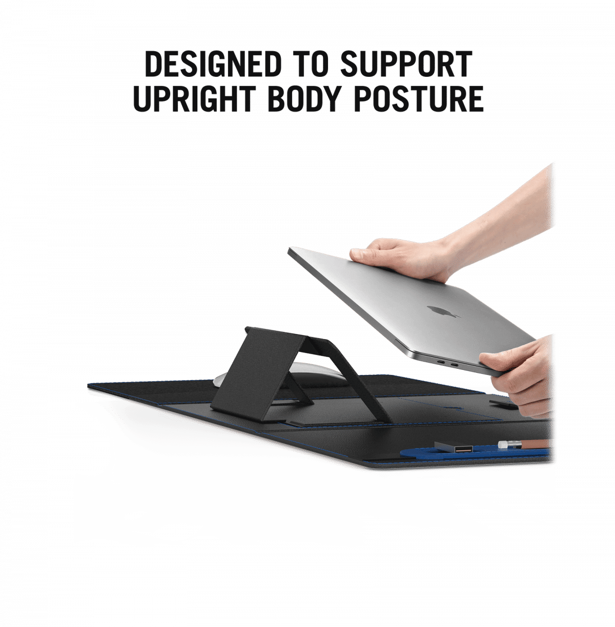 Morph Foldable Deskmat with Laptop Stand - Shop Online - Klippik Kuwait UAE Saudi