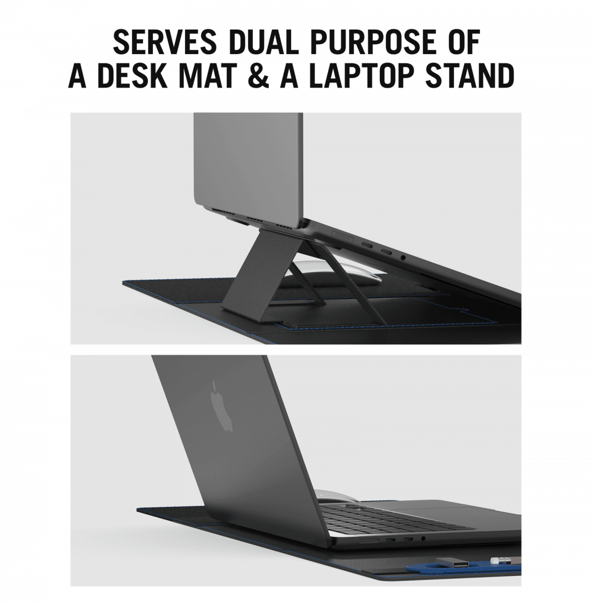 Morph Foldable Deskmat with Laptop Stand - Shop Online - Klippik Kuwait UAE Saudi