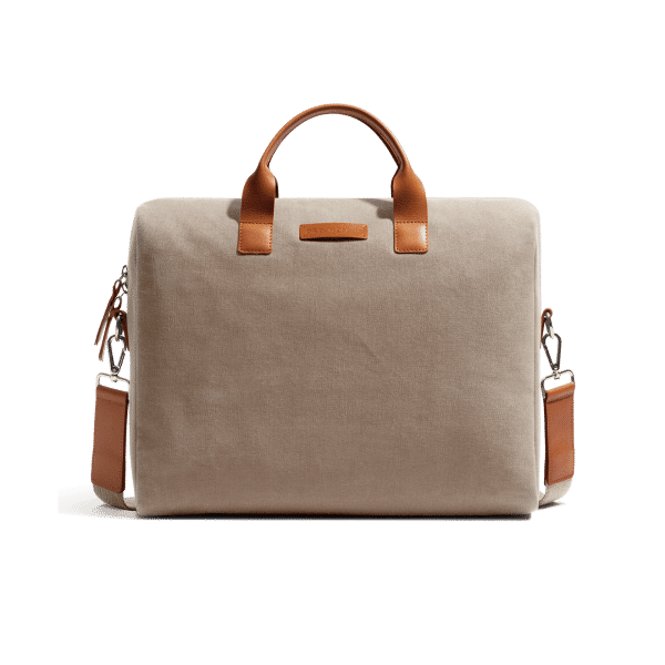 Khaki Beige City Compact Fleet Messenger Bag | KlippiK | Shop Online | Kuwait UAE Saudi