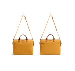 Mustard Yellow City Compact Fleet Messenger Bag | KlippiK | Shop Online | Kuwait UAE Saudi