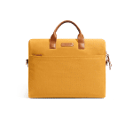 Mustard Yellow City Compact Fleet Messenger Bag | KlippiK | Shop Online | Kuwait UAE Saudi