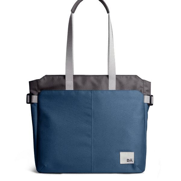 Charcoal-Deep Sea Key Tote Bag