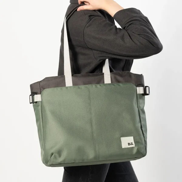 Charcoal-Kelp Key Tote Bag