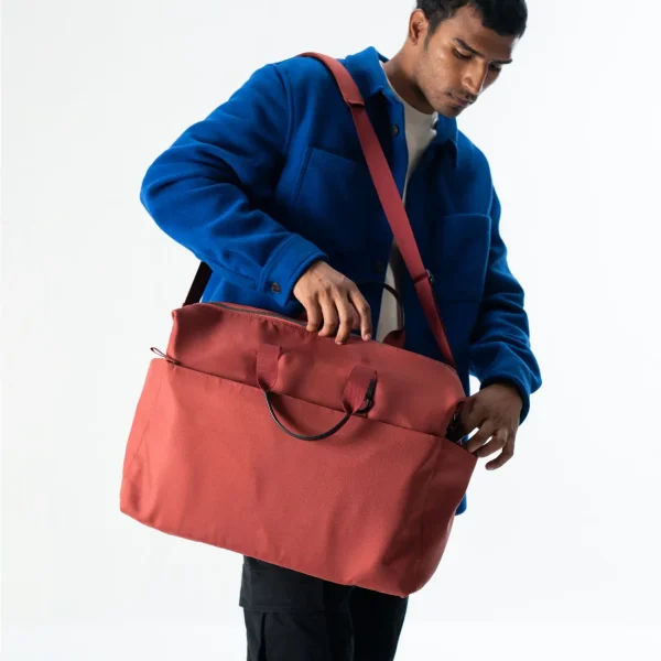 Red Clay Gravity Duffle Bag