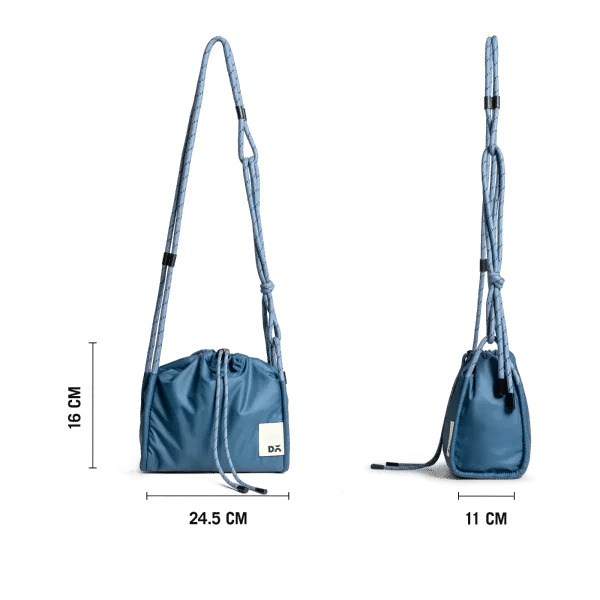 Space Blue Court Crossbody Bag