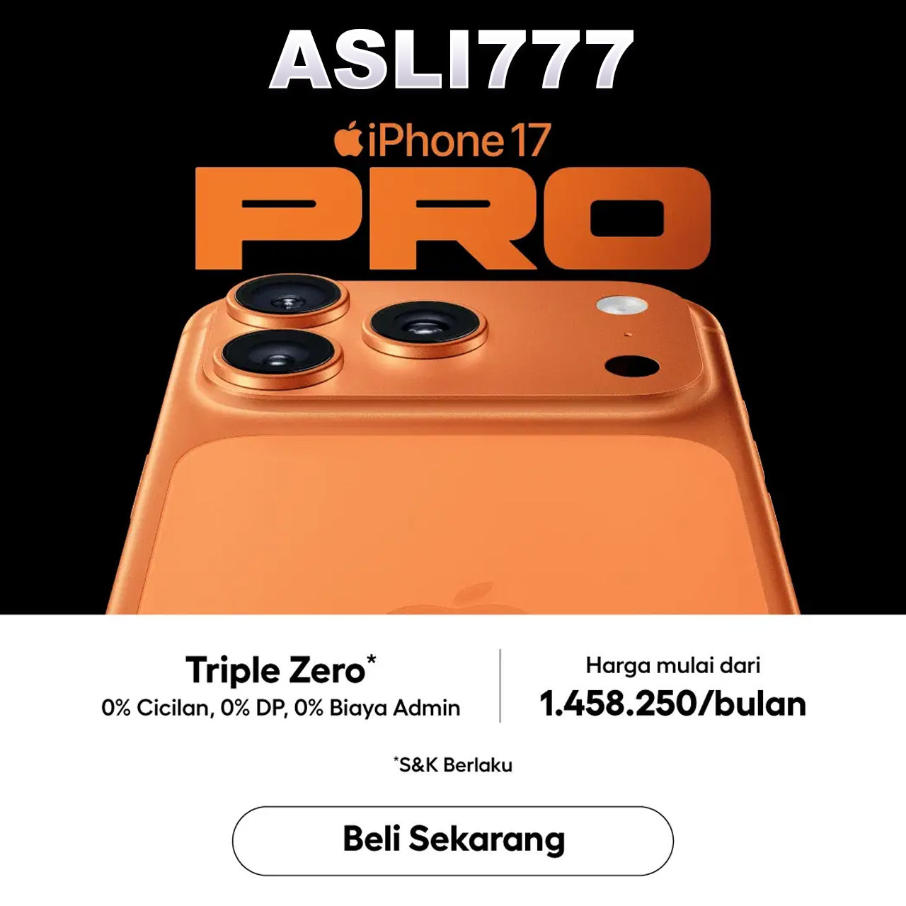 Smartphone premium dengan desain modern