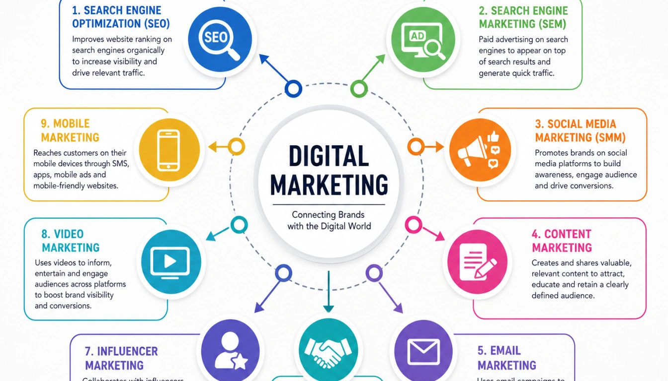 12 Branches of Digital Marketing Explained in Details