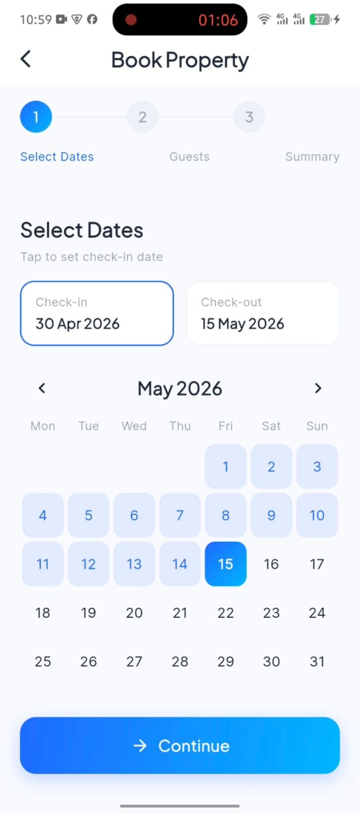 BookNest – Rental & Hotel Booking App