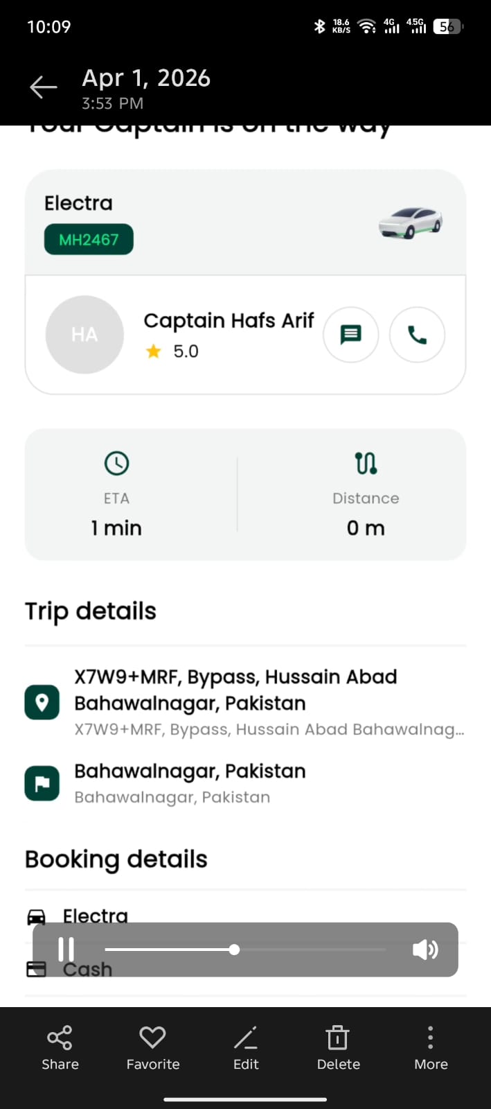 Ride Booking Flow