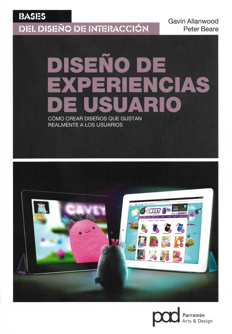 The cover of the Spanish edition - Diseño De Experiencias De Usuario (ISBN 9788434240445)