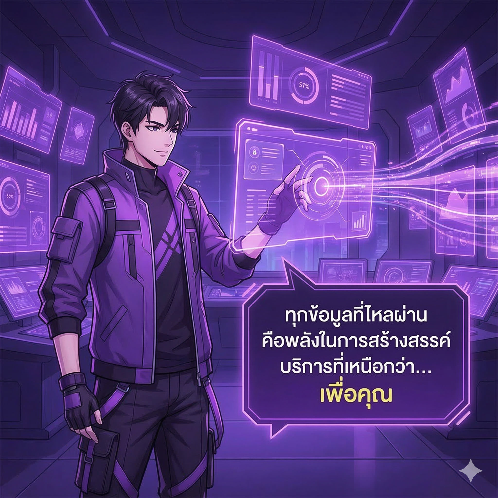 วัตถุประสงค์โดยละเอียดในการประมวลผลข้อมูลและการใช้ข้อมูลเพื่อพัฒนาบริการ
